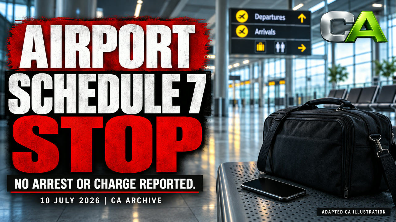 Edinburgh Airport Terror Powers Deployed in Routine Fashion | Full CA News Report
