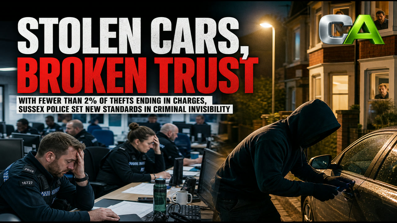 Sussex Car Thieves Enjoy Banner Year, Police Persist in Admiring Statistics | Full CA News Report