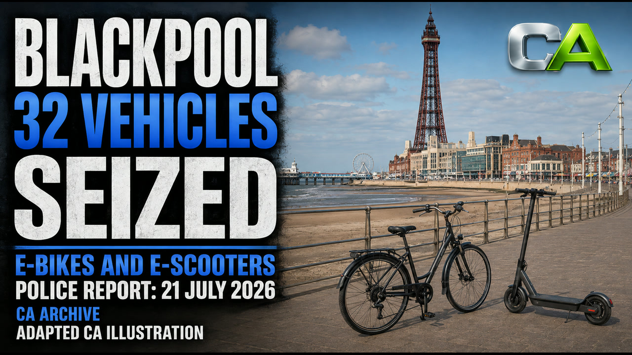 Blackpool’s E-Bike Crackdown: Operation Centurion Grinds Gears | Full CA News Report