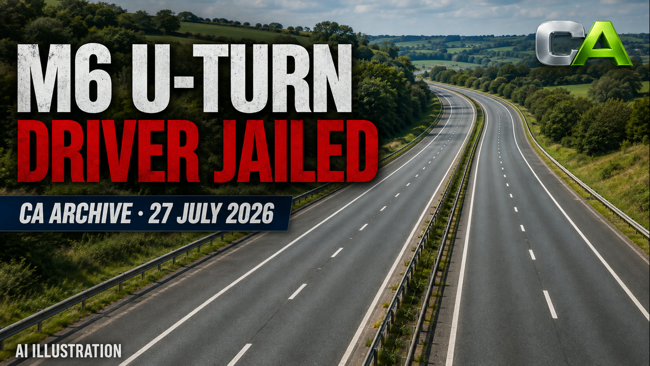Manchester Man Jailed After Motorway U-Turn Masterclass | Full CA News Report