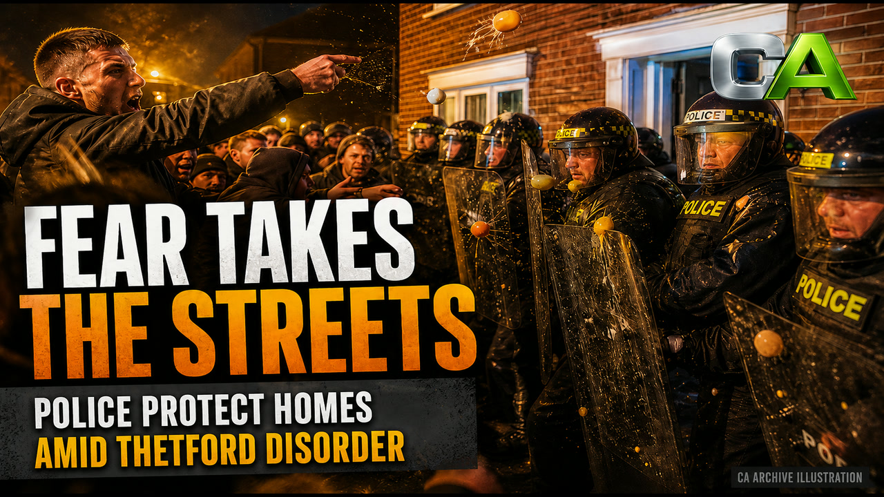 Norfolk Nerves: Thetford's Riot Routine | Full CA News Report