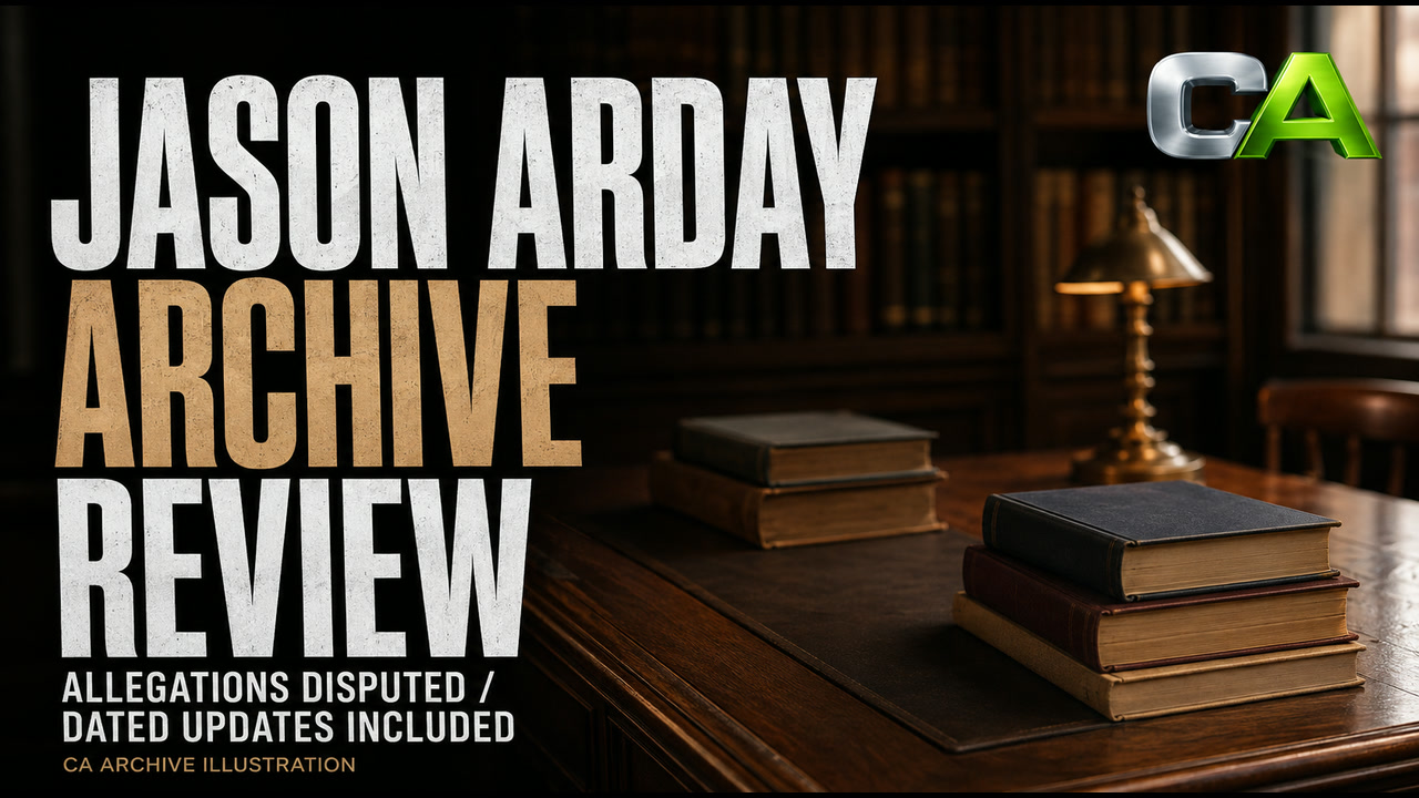 Jason Arday: Anatomy of an Academic Fantasy | Full CA News Report