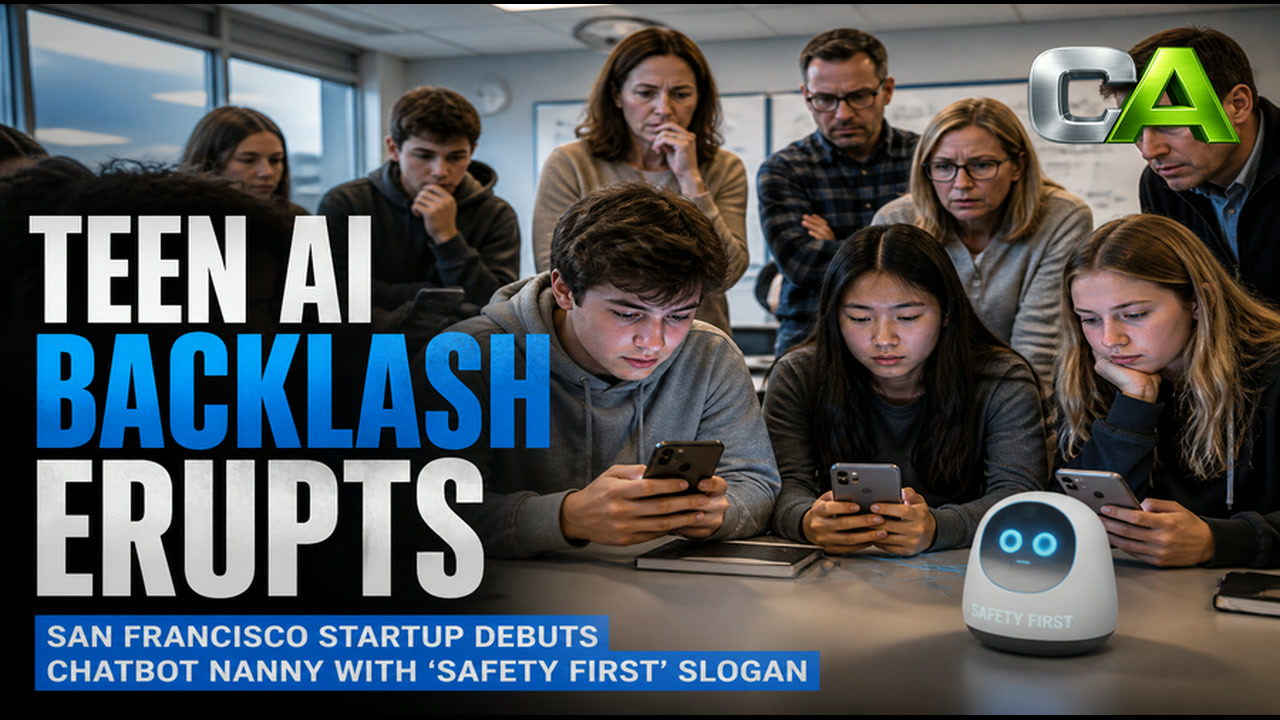 OpenAI Launches ChatGPT for Teens: AI Babysitting, Just Add WiFi | Full CA News Report