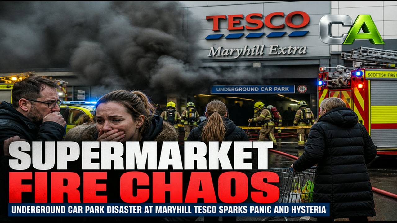 Tesco Glasgow Descends Into Smoke | Full CA News Report