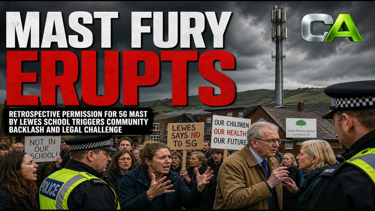 Lewes 5G Mast Approval Sparks Legal Uproar | Full CA News Report