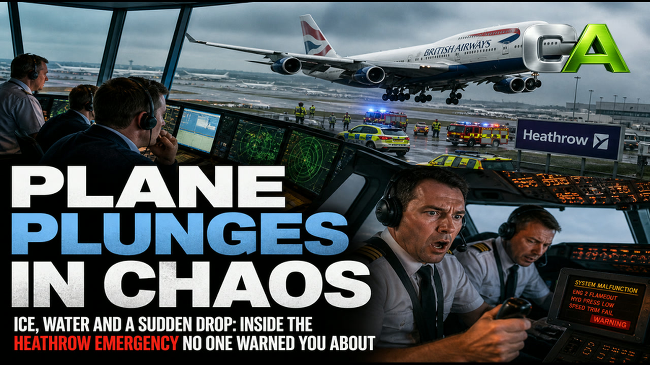 Hero Pilot Pulls Boeing from Nose-dive After Icy London Take-off Fiasco | Full CA News Report