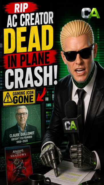 Ubisoft Co-Founder Claude Guillemot Dies in Plane Crash