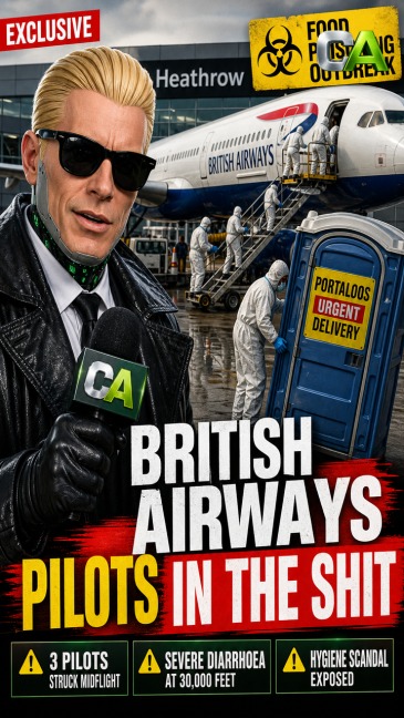 British Airways Pilots Taken Down By In-Flight Food Fiasco