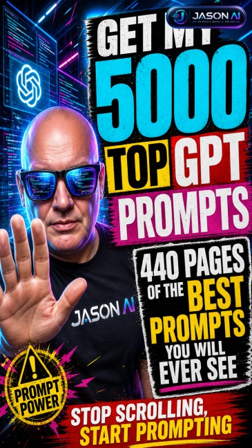 GET MY 5000 TOP GPT PROMPTS