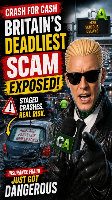 Staged Collisions: Britain's Newest Roadside Racket