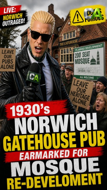 Norwich Landmark Alehouse Faces Divine Refit Row