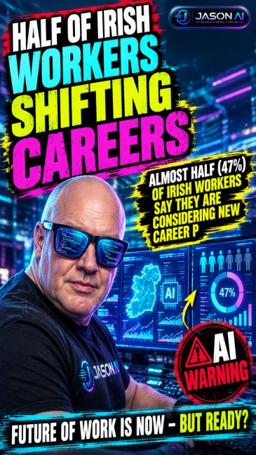 HALF OF IRISH WORKERS SHIFTING CAREERS