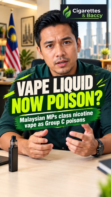 VAPE LIQUID NOW POISON?