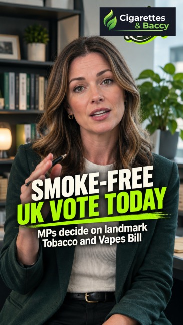 SMOKE-FREE UK VOTE TODAY