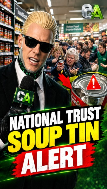Britain's Dented Can Dilemma: National Trust Issues "Finger Rule" For Soup Tins