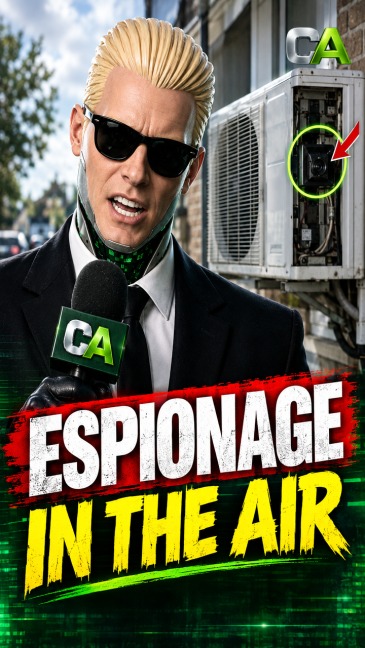 Air Conditioner Espionage Ends in Jail