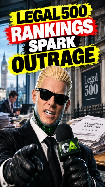 Legal500's Accidental Barrister Bloodbath: Rankings Go Rogue