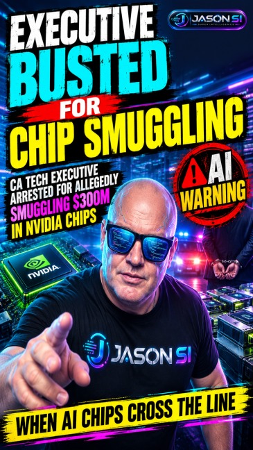 EXECUTIVE BUSTED FOR CHIP SMUGGLING