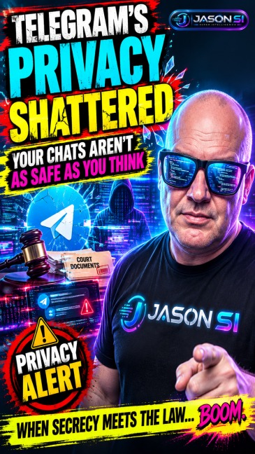 TELEGRAM'S PRIVACY SHATTERED