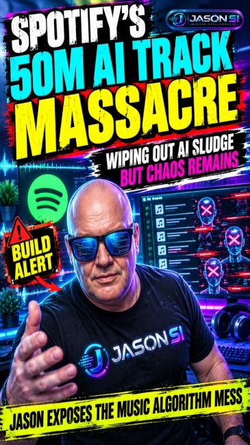 SPOTIFY'S 50M AI TRACK MASSACRE